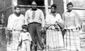 John, Camilia and Jimmie Poole with Juanita and Pauline