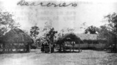 Chickees in the Mission Indian Village