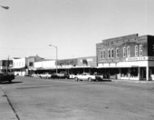Commercial strip - Apalachicola, Florida.