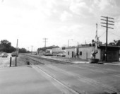 Railroad crossing : Bushnell, Florida
