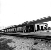 Delray Beach railroad station - Delray Beach, Florida.