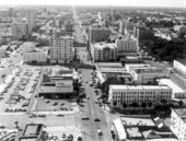 Aerial view of the city - Saint Petersburg, Florida.