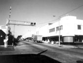 Railroad crossing - Tarpon Springs, Florida