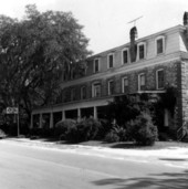 Telford Hotel as seen from the front - White Springs, Florida.