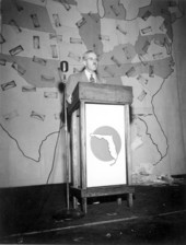 Roy Beckman at the podium - Tallahassee, Florida