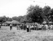 Crowd at carnival - Welaka, Florida.