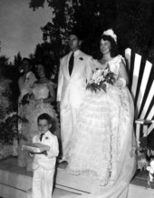 Doris Underwood as queen of the May Day party - Tallahassee, Florida