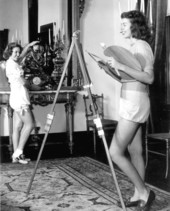 Art class at the University of Tampa - Tampa, Florida.
