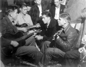 Young men play their instruments - Gilchrist County, Florida