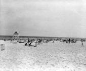 Beach scene at Pensacola Beach, Santa Rosa Island.
