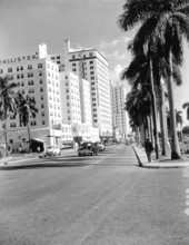 Biscayne Boulevard - Miami, Florida.