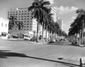Biscayne Boulevard - Miami, Florida.