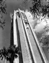 View of Bok Tower - Lake Wales, Florida