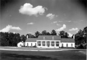 View of the Stephen Foster State Memorial Center museum building - White Springs, Florida
