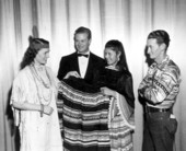 Actors and actresses at the celebration for "Distant Drums" premiere - Saint Augustine, Florida