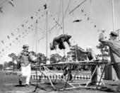 Clown performers of the Sarasota High School Sailor Circus