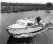 An Orlando motorboat along the Kissimee River
