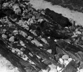 An outside exhibit at McKee's Museum of Sunken Treasure - Plantation Key, Florida