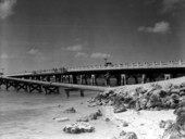 Pipeline and bridge in Monroe County