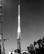 Lockheed X-17 solid-fuel research rocket - Tampa, Florida