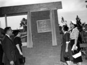 Dedication of the Sid M. Saunders Memorial Cottage by his family - Live Oak, Florida