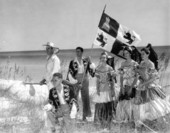 Costumed participants of the Quadricentennial Festival - Pensacola, Florida