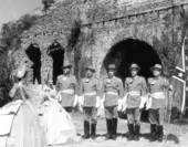 Costumed participants of the Quadricentennial Festival - Pensacola, Florida