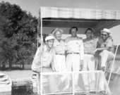 Fishing group at Orange Lake