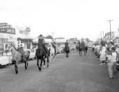 Spanish Trail riders in the Crestview parade - Crestview, Florida