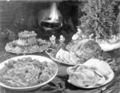 Four dishes of delicious food for Christmas - Tallahassee, Florida