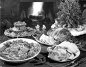 Christmas ham and chicken - Tallahassee, Florida