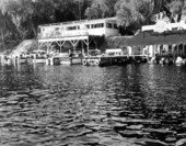 View of Sportsman's Lodge on the Saint Johns River - Welaka, Florida.