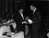 Awards are presented at the Golf Tournament - Fort Lauderdale, Florida