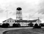Exterior view of Administration Building at the naval base - Green Cove Springs, Florida