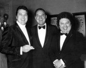 Governor Claude Kirk with the comic duo of Rossi and Allen - Palm Beach, Florida.