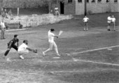 Softball game between the Governor's staff and Legislative staff at Centennial Field - Tallahassee, Florida.