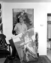 Batik artist Joe Alymda