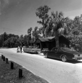 Entrance at the Hillsborough River State Park - Thonotosassa, Florida .