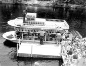 Paddle steamer "Belle of Suwannee" at the Florida Folk Festival - White Springs, Florida