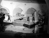 A diorama exhibit at the Real Eight Museum of Sunken Treasure.
