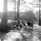 People camping