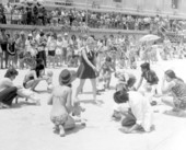 Jacksonville Beach "baby races".