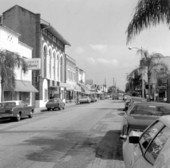 Looking south along Brevard Ave. in downtown Cocoa.