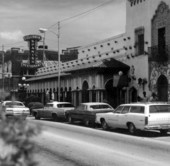 Ybor City street scene - Tampa, Florida.