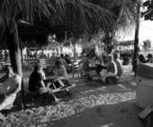Tiki hut at Holiday Isle - Islamorada, Florida