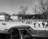 Playground and buildings at the Arthur G. Dozier School for Boys in Marianna, Florida
