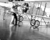 Wing and Wheels airplane and antique car attraction - Orlando, Florida.