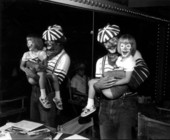 Clown holding child - Polk County, Florida