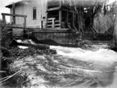 View of the open flume at Ponce de Leon Springs