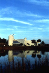 View showing the Brevard Community College Astronaut Memorial Hall - Cocoa, Florida.